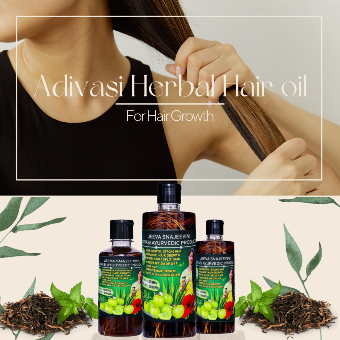 Adivasi Hakki Pikki Herbal Hair Oil